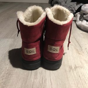 Red boots